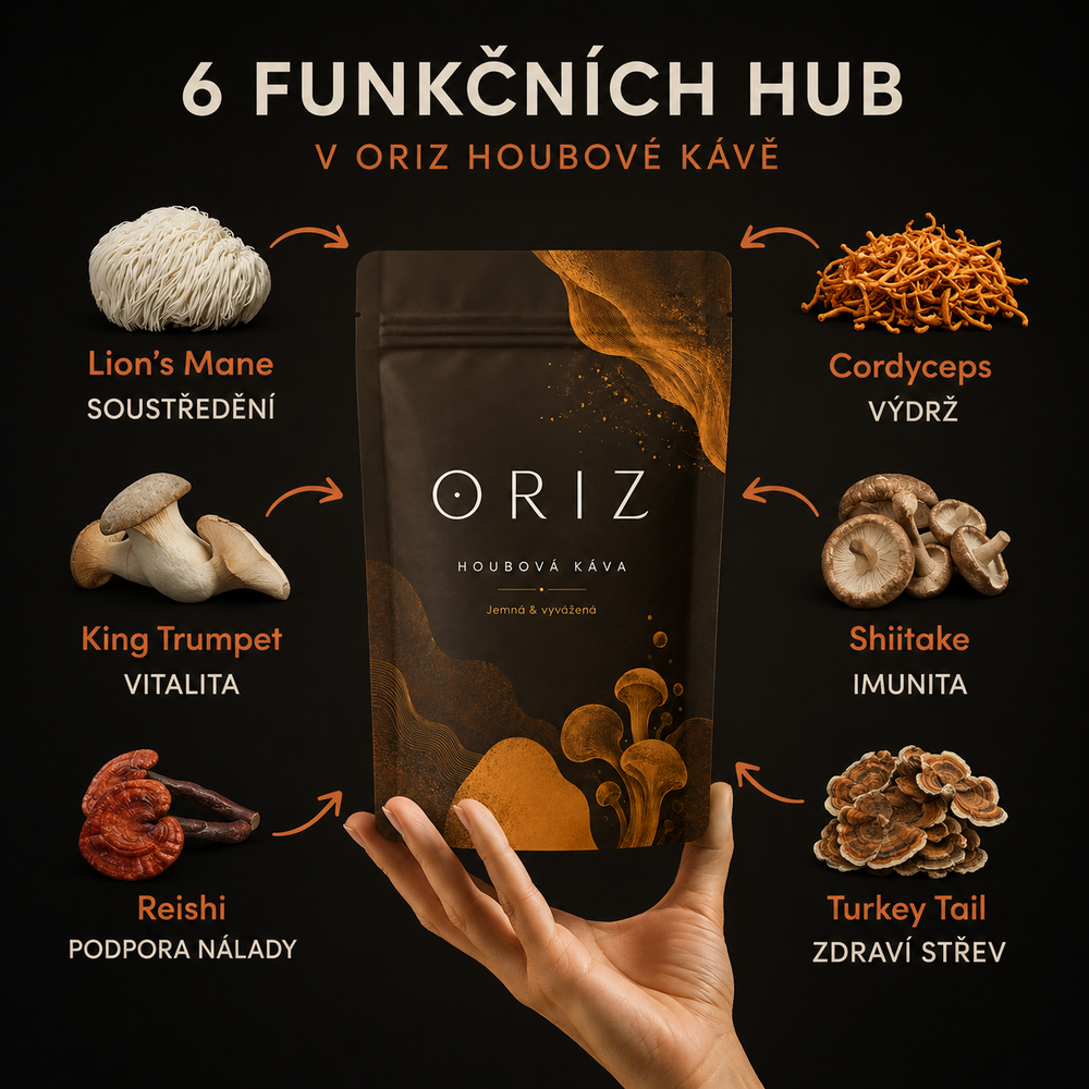 ORIZ Houbová káva, 30 porcí